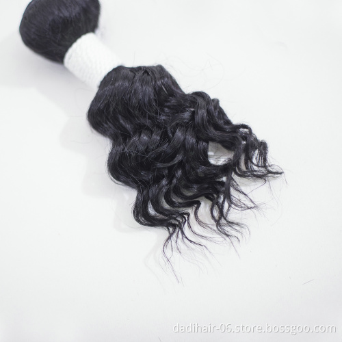 Human Hair extension Wholesale brazilian short curly hair bundles 6pcs in a pack